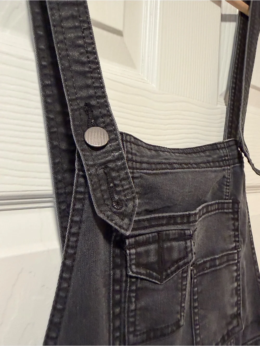 Free People Denim Overalls